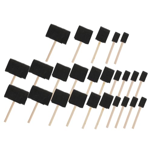 Uonlytech 1 Satz Malschwamm Pinsel Kinderschwämme Rundschwamm Farbschwamm Pinsel Zum Basteln Malschwamm Pinsel Malpinsel Schwammpinsel Zum Malen Malpinsel Schwamm Schwarz 25 Stück Uonlytech 1 Satz Malschwamm Pinsel Kinderschwämme Rundschwamm Farbschwamm Pinsel Zum Basteln Malschwamm Pinsel Malpinsel Schwammpinsel Zum Malen Malpinsel Schwamm Schwarz 25 Stück von Uonlytech