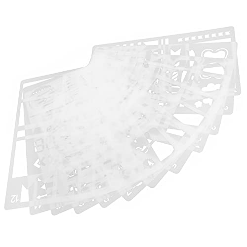 Uonlytech 1 Satz Malvorlage Zeitschriftenvorlagen Sprühen Material Malerei Kunsthandwerk Groß Schablonen Journal -schablone Gesichtsbemalungsvorlagen Das Haustier 12 Stück Uonlytech 1 Satz Malvorlage Zeitschriftenvorlagen Sprühen Material Malerei Kunsthandwerk Groß Schablonen Journal -schablone Gesichtsbemalungsvorlagen Das Haustier 12 Stück von Uonlytech