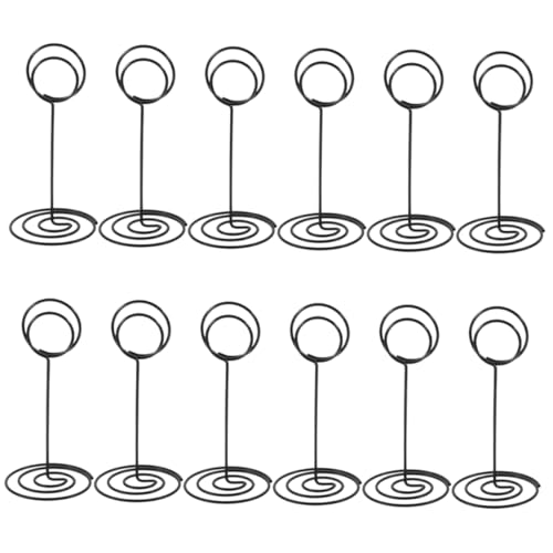 Uonlytech 1 Satz Metall -nummernschild -clip Nennen Sie Kartenhalter Table -numper -hause Kartenhalter Platzieren Hochzeit Mini-tischnummernhalter Stabiler Platzkartenhalter Schwarz 12 Stück Uonlytech 1 Satz Metall -nummernschild -clip Nennen Sie Kartenhalter Table -numper -hause Kartenhalter Platzieren Hochzeit Mini-tischnummernhalter Stabiler Platzkartenhalter Schwarz 12 Stück von Uonlytech