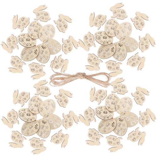 Uonlytech 1 Satz Osterdeko-anhänger Osterdeko Basteln Holzhasen Dekoration Holzosterdekoration Holzhasen Osterbasteln Flitter Kugeln Graffiti-holzscheiben Osterausschnitte Beige 25 Stück Uonlytech 1 Satz Osterdeko-anhänger Osterdeko Basteln Holzhasen Dekoration Holzosterdekoration Holzhasen Osterbasteln Flitter Kugeln Graffiti-holzscheiben Osterausschnitte Beige 25 Stück von Uonlytech