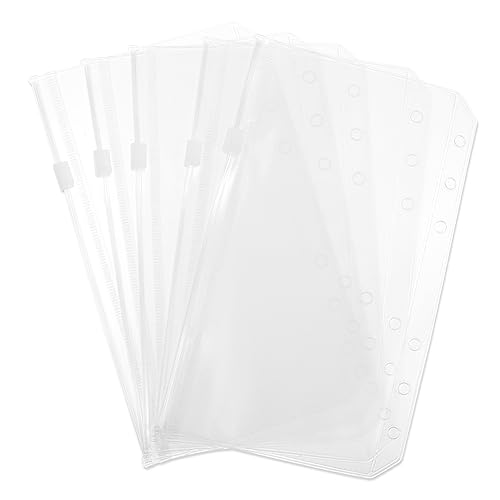 Uonlytech 1 Satz Pvc-tasche Mit Reißverschluss Wiederverwendbar Aktentaschen Für Lose Blätter Verstärkt Notizbuch Binder Reißverschlusstasche Ordneraufbewahrung Weiß 15 Stück Uonlytech 1 Satz Pvc-tasche Mit Reißverschluss Wiederverwendbar Aktentaschen Für Lose Blätter Verstärkt Notizbuch Binder Reißverschlusstasche Ordneraufbewahrung Weiß 15 Stück von Uonlytech