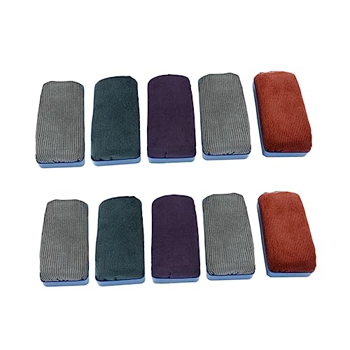 Uonlytech 1 Satz Radiergummi Weiße Magnettafel Zeichenspitze Magnetische Kreidetafel Magnettafel Tag Lehrerbedarf Schulbedarf Für Lehrer Lernbedarf Wischtafel 10 Stück Zufällige Farbe von Uonlytech