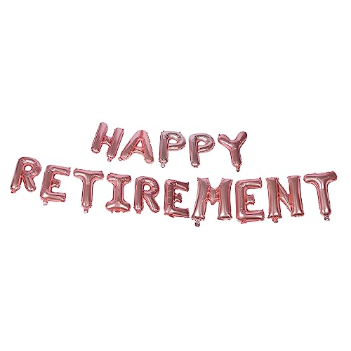 Uonlytech 1 Satz Retirement Ballons Dekorative Folienballons Banner mit Hängend Ballon Banner für Abschiedsparty Kolleginnen und Kollegen Uonlytech 1 Satz Retirement Ballons Dekorative Folienballons Banner mit Hängend Ballon Banner für Abschiedsparty Kolleginnen und Kollegen von Uonlytech