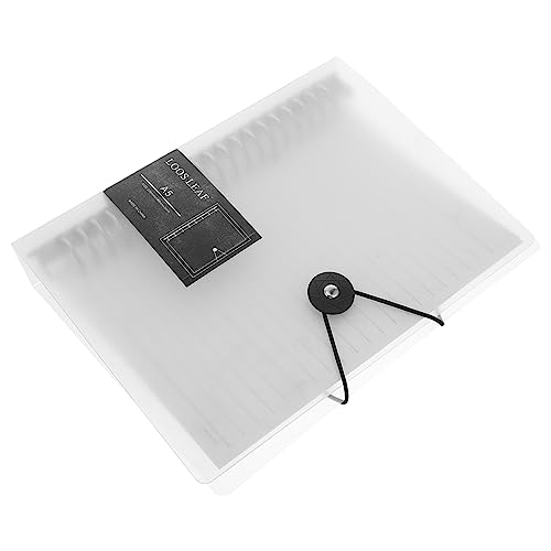Uonlytech 1 Satz Ringbuch Notizbuch Abnehmbarer Notizblock mit Cover für Schule Büro und Reisen Teiliges mit Ringbindung und Linierten von Uonlytech