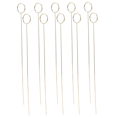 Uonlytech 1 Satz Runde Platzkartenhalter Aus Elegante Foto Clips Für Blumenarrangements Und Tischdekoration Für Hochzeiten Und Geburtstagsfeiern 60 Stück von Uonlytech
