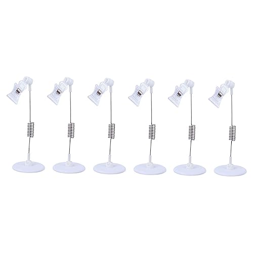 Uonlytech 1 Satz Schilderständer Für Den Schreibtisch Etikett Inhaber Anzeige Lebensmittelschildhalter Preisschildhalter Verkaufsständer Für Preisschilder Namensclip Abs 6 Stück Uonlytech 1 Satz Schilderständer Für Den Schreibtisch Etikett Inhaber Anzeige Lebensmittelschildhalter Preisschildhalter Verkaufsständer Für Preisschilder Namensclip Abs 6 Stück von Uonlytech