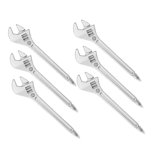 Uonlytech 1 Satz Schraubenschlüssel-kugelschreiber Süße Schulsachen Lustiger Stift Klassenzimmer Farbig Bunte Stifte Kugelschreiber in Werkzeugform Hardware-formstifte Magnet Silber 6 Stück Uonlytech 1 Satz Schraubenschlüssel-kugelschreiber Süße Schulsachen Lustiger Stift Klassenzimmer Farbig Bunte Stifte Kugelschreiber in Werkzeugform Hardware-formstifte Magnet Silber 6 Stück von Uonlytech