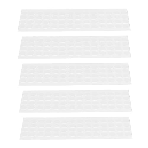 Uonlytech 1 Satz Selbstklebende Transparente Doppelseitige Klebepads Unsichtbare Klebepunkte Für Möbel Wasserfest Und Stark Für Handwerk Und Dekoration 5blätter von Uonlytech