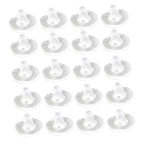 Uonlytech 1 Satz Silikon Ohrstecker Silikon Ohrhaken Für Diy Ohrschmuck Zubehör Rutschfeste Transparente Ohrstöpsel Für Sicheren Halt Und Einfachen Earring 50 Stück Uonlytech 1 Satz Silikon Ohrstecker Silikon Ohrhaken Für Diy Ohrschmuck Zubehör Rutschfeste Transparente Ohrstöpsel Für Sicheren Halt Und Einfachen Earring 50 Stück von Uonlytech