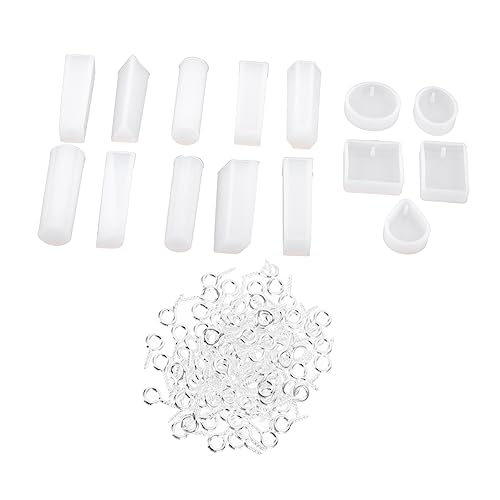 Uonlytech 1 Satz Silikonformen Set für Schmuckherstellung Teile Schmuck Epoxidharz Gießformen für Ohrringe Anhänger Diy Zubehör für Kreative Bastelprojekte Uonlytech 1 Satz Silikonformen Set für Schmuckherstellung Teile Schmuck Epoxidharz Gießformen für Ohrringe Anhänger Diy Zubehör für Kreative Bastelprojekte von Uonlytech