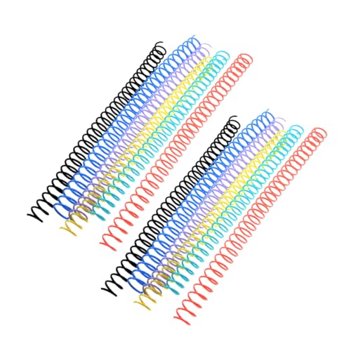 Uonlytech 1 Satz Spulenbuch Schlüssel Spiral- Bindemittel Notizbuch Bindungsspulen Aktenordner Kreise Buchspulen Binden Spiralförmige Binderspule Spiralbindung Lose Plastik 12 Stück Uonlytech 1 Satz Spulenbuch Schlüssel Spiral- Bindemittel Notizbuch Bindungsspulen Aktenordner Kreise Buchspulen Binden Spiralförmige Binderspule Spiralbindung Lose Plastik 12 Stück von Uonlytech