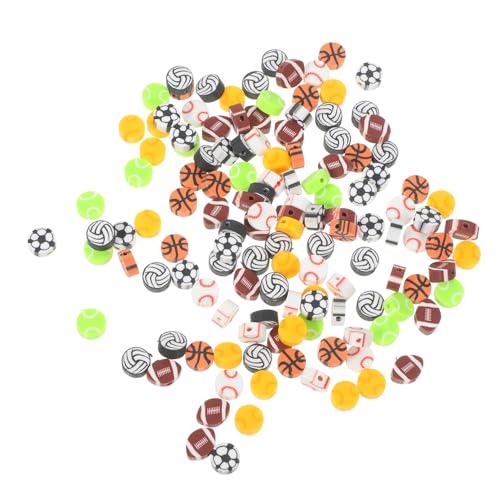 Uonlytech 1 Satz Stanzte Weiche Keramikperlen Sport Abstandshalter Farbig Bunt Softball-perlen Winzig Perlen Für Schmuckhersteller Kleine Schmuckperlen Perlen-anhänger Polymer-ton 200 Stück Uonlytech 1 Satz Stanzte Weiche Keramikperlen Sport Abstandshalter Farbig Bunt Softball-perlen Winzig Perlen Für Schmuckhersteller Kleine Schmuckperlen Perlen-anhänger Polymer-ton 200 Stück von Uonlytech