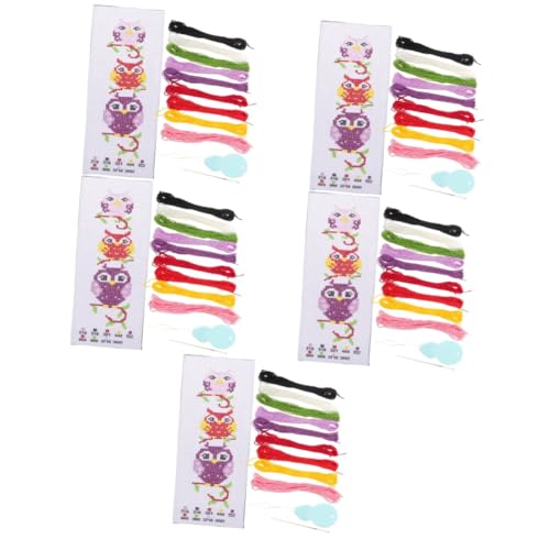 Uonlytech 1 Satz Stick einen Lesezeichenmarkierungsbeutel Bausatz Stickerei Nähen Hochzeit Herstellung Bastel-Stick-Lesezeichen Stick einen Lesezeichen -Kit -Anfänger Stickmaterial Kit Stoff Uonlytech 1 Satz Stick einen Lesezeichenmarkierungsbeutel Bausatz Stickerei Nähen Hochzeit Herstellung Bastel-Stick-Lesezeichen Stick einen Lesezeichen -Kit -Anfänger Stickmaterial Kit Stoff von Uonlytech