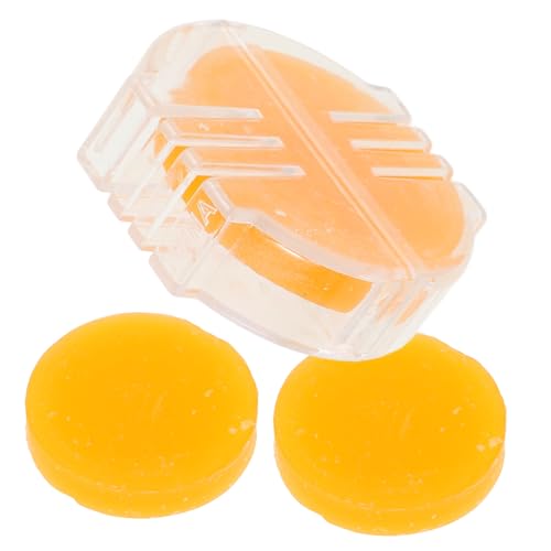 Uonlytech 1 Satz Stickwerkzeug Herstellung Quilten Stickerei Paraffin Für Faden Nähen Zahnseide Schmelzen Nähzubehör Näh-stärkungslinie Mit Halter Orange Wachs Uonlytech 1 Satz Stickwerkzeug Herstellung Quilten Stickerei Paraffin Für Faden Nähen Zahnseide Schmelzen Nähzubehör Näh-stärkungslinie Mit Halter Orange Wachs von Uonlytech