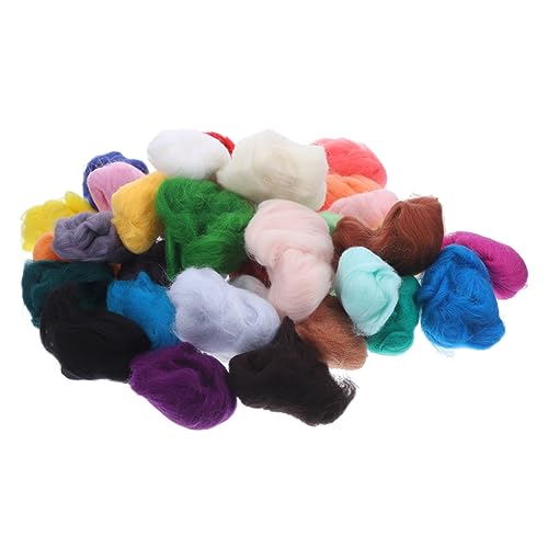 Uonlytech 1 Satz Teiliges Diy Filzkits Set Für Nadelfilz Bunte Wollmaterialien Zubehör Für Kreative Bastelprojekte Einfach Zu Verwenden Sicher Für Anfänger Und Fortgeschrittene 36 Stück Uonlytech 1 Satz Teiliges Diy Filzkits Set Für Nadelfilz Bunte Wollmaterialien Zubehör Für Kreative Bastelprojekte Einfach Zu Verwenden Sicher Für Anfänger Und Fortgeschrittene 36 Stück von Uonlytech