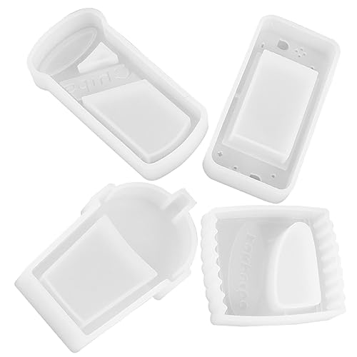 Uonlytech 1 Satz Teiliges Diy Kristall Epoxidharz Silikonform Für Quicksand Spielmaschine Getränkeflasche Keks Und Candy Hänger Für Kreative Bastelprojekte Und Zubehörherstellung 4 Stück von Uonlytech