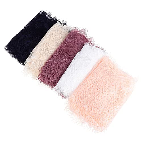 Uonlytech 1 Satz Teiliges Diy Spitzenband Handgemachte Spitzenbordüre Für Hochzeitskleider Bastelprojekte Tischdekoration Bunten Farben Polyester Für Kreative Designs 5 Stück Uonlytech 1 Satz Teiliges Diy Spitzenband Handgemachte Spitzenbordüre Für Hochzeitskleider Bastelprojekte Tischdekoration Bunten Farben Polyester Für Kreative Designs 5 Stück von Uonlytech