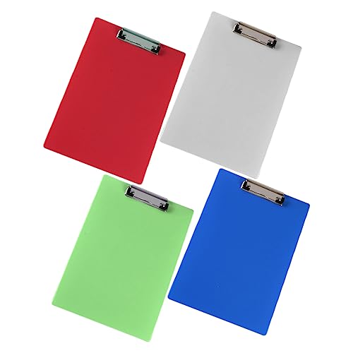 Uonlytech 1 Satz Teiliges Klemmbrett Aus Robustem Kunststoff Halbdurchsichtig Flexibles Schreibbrett Und Dokumentenmappe Vielseitig Für Büro Konferenz Und 4 Stück Uonlytech 1 Satz Teiliges Klemmbrett Aus Robustem Kunststoff Halbdurchsichtig Flexibles Schreibbrett Und Dokumentenmappe Vielseitig Für Büro Konferenz Und 4 Stück von Uonlytech