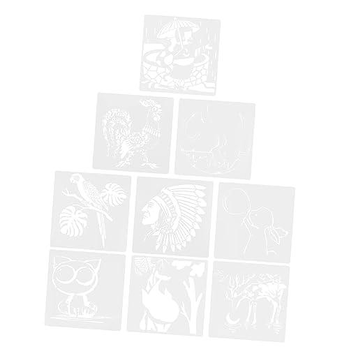 Uonlytech 1 Satz Teiliges Set Wiederverwendbare Tier Schablonen Für Malvorlagen Für Diy Bastelprojekte Sicher Und Leicht Pet Gefertigt Für Scrapbooking Und Kreative Schulprojekte 9 Stück Uonlytech 1 Satz Teiliges Set Wiederverwendbare Tier Schablonen Für Malvorlagen Für Diy Bastelprojekte Sicher Und Leicht Pet Gefertigt Für Scrapbooking Und Kreative Schulprojekte 9 Stück von Uonlytech