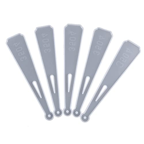 Uonlytech 1 Satz Teiliges Silikon Lesezeichen Form Diy Gießform Für Epoxidharz Hochflexible Transparente Silikonformen Für Kreative Handwerksprojekte Für Lesezeichen Und Anhänger 5 Stück von Uonlytech