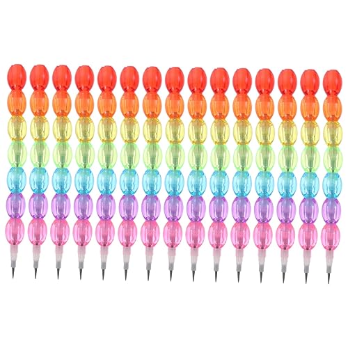 Uonlytech 1 Satz Teiliges Stapelbare Buntstifte Für Kreative Und Farbenfrohe Zeichentifte Mit Radiergummi Für Lernen Cartoon Design 15 Stück Uonlytech 1 Satz Teiliges Stapelbare Buntstifte Für Kreative Und Farbenfrohe Zeichentifte Mit Radiergummi Für Lernen Cartoon Design 15 Stück von Uonlytech