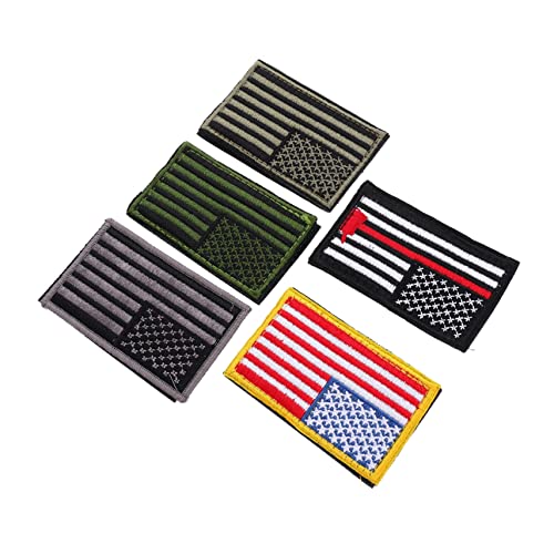 Uonlytech 1 Satz Teiliges Tactical Badges Klett Patches Für Rucksäcke Jacken Und Hüte Bestickt Vielseitig Einsetzbar Für Diy Projekte 5 Stück von Uonlytech