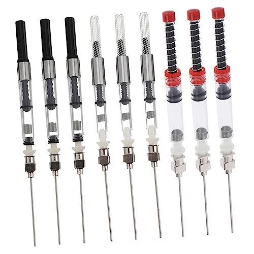 Uonlytech 1 Satz Teiliges Tintenfüllassistent Für Füllfederhalter Ergonomische Tintenauffüllgeräte Leicht Und Tragbar Für Europäische Standardfederhalter Einfache Anwendung 9 Stück Uonlytech 1 Satz Teiliges Tintenfüllassistent Für Füllfederhalter Ergonomische Tintenauffüllgeräte Leicht Und Tragbar Für Europäische Standardfederhalter Einfache Anwendung 9 Stück von Uonlytech
