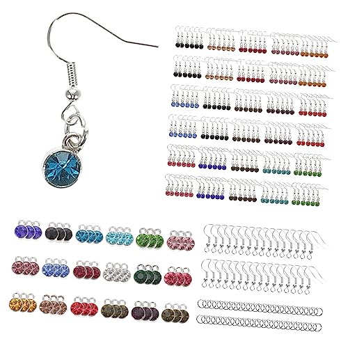 Uonlytech 1 Satz Teiliges Wasser DIY Schmuckzubehör für Ohrringe Armbänder und Mehr Handgemachte Kristallcharms mit Ohrhaken und Sprungringen für Bastelprojekte Uonlytech 1 Satz Teiliges Wasser DIY Schmuckzubehör für Ohrringe Armbänder und Mehr Handgemachte Kristallcharms mit Ohrhaken und Sprungringen für Bastelprojekte von Uonlytech