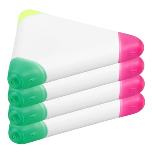 Uonlytech 1 Satz Textmarker Fürs Büro Zeichnung Mehrfarbig Löschbar Bunter Filzstift Notizmarkierungsstifte Ästhetische Farbstifte Büro Mark Stift Entzückender Textmarker Plastik 4 Stück von Uonlytech