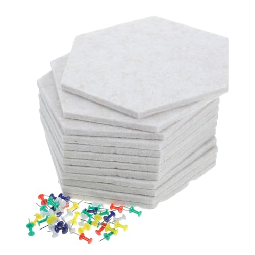Uonlytech 1 Satz Wand Groß Akustisch Bretter Schalldicht Schwarzes Brett Für Das Klassenzimmer Dekorative Filzmatte Schwarzes Brett Des Büros Hinweistafel Anzeigen Beige Gefühlt von Uonlytech