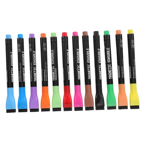 Uonlytech 1 Satz Weißen Magnetischen Whiteboard Markern für Wiederverwendbare Abwischbare Stifte für Glatte Oberflächen Leicht und Tragbar Uonlytech 1 Satz Weißen Magnetischen Whiteboard Markern für Wiederverwendbare Abwischbare Stifte für Glatte Oberflächen Leicht und Tragbar von Uonlytech