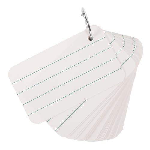 Uonlytech 1 Satz Wortspeicherkarten leer lehrreich Schreibwaren FlashCard Herstellung schlank Karteikarten Lernkarten Blankokarten zum Beschriften einfache Karten Wortnotizkarten Eisenring Uonlytech 1 Satz Wortspeicherkarten leer lehrreich Schreibwaren FlashCard Herstellung schlank Karteikarten Lernkarten Blankokarten zum Beschriften einfache Karten Wortnotizkarten Eisenring von Uonlytech