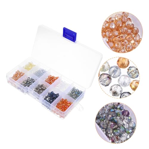 Uonlytech 1 Schachtel Facettierte Glasperlen im Kleine DIY Schmuckperlen mit Kleinem für Armbänder Halsketten Ohrringe Basteln Pastellfarben zum Auffädeln und Schmuckherstellung Uonlytech 1 Schachtel Facettierte Glasperlen im Kleine DIY Schmuckperlen mit Kleinem für Armbänder Halsketten Ohrringe Basteln Pastellfarben zum Auffädeln und Schmuckherstellung von Uonlytech