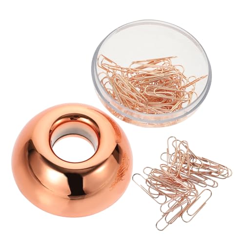 Uonlytech 1 Schachtel Kleine Papierklammern Rosegold im Praktischen Aufbewahrungsbox Dekorative Büroklammern für Dokumente Stabile und Kompakte Heftklammern für Büro und Schule Uonlytech 1 Schachtel Kleine Papierklammern Rosegold im Praktischen Aufbewahrungsbox Dekorative Büroklammern für Dokumente Stabile und Kompakte Heftklammern für Büro und Schule von Uonlytech