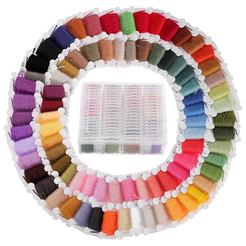 Uonlytech 1 Schachtel Stickgarn Mehrfarbiges Garn DIY Kreuzstichgarn Buntes Nähgarn Polyestergarn Nähgarn Für Die Nähmaschine Buntes Stickgarn Uonlytech 1 Schachtel Stickgarn Mehrfarbiges Garn DIY Kreuzstichgarn Buntes Nähgarn Polyestergarn Nähgarn Für Die Nähmaschine Buntes Stickgarn von Uonlytech