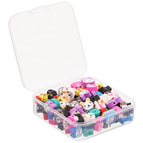 Uonlytech 1 Schachtel Weicher Keramik -Perlenschmuck Miniatur Perlen für Schmuckhersteller Reiz Party DIY-Cartoon-Perlen Tierperlen für die Schmuckherstellung Polymer-Ton Uonlytech 1 Schachtel Weicher Keramik -Perlenschmuck Miniatur Perlen für Schmuckhersteller Reiz Party DIY-Cartoon-Perlen Tierperlen für die Schmuckherstellung Polymer-Ton von Uonlytech