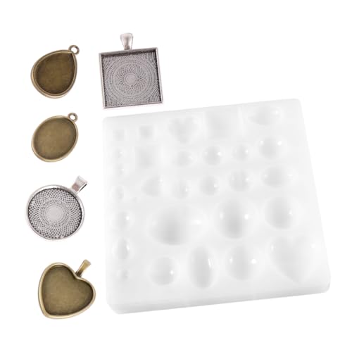 Uonlytech 1 Set Edelstein Formen Set Heim Schmuckherstellungs Set Kits Schmuckherstellungsbedarf Anhängerherstellung Schmuckgussformen Epoxid DIY Zeitform Mini Anhängerform Silikon Uonlytech 1 Set Edelstein Formen Set Heim Schmuckherstellungs Set Kits Schmuckherstellungsbedarf Anhängerherstellung Schmuckgussformen Epoxid DIY Zeitform Mini Anhängerform Silikon von Uonlytech