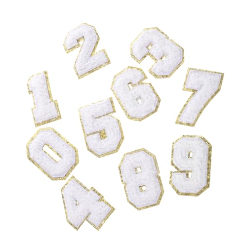 Uonlytech 1 Set Multifunktions-aufnäher Zum Aufbügeln, Nummern-aufnäher Für Kleidung, Aufnäher Zum Aufbügeln, Diy-mantelflicken, Austauschbare Hutflicken, Kleidungsversorgung Uonlytech 1 Set Multifunktions-aufnäher Zum Aufbügeln, Nummern-aufnäher Für Kleidung, Aufnäher Zum Aufbügeln, Diy-mantelflicken, Austauschbare Hutflicken, Kleidungsversorgung von Uonlytech