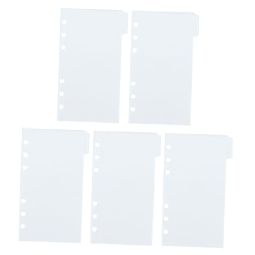 Uonlytech 1 Set Ordner Bargeld Briefverpackung Ordnerreiter Loseblatt Ordnertasche Zinken Aktenteiler Organizer Liniertes Papier Etikettenaufkleber Schrankring Bargeldordner von Uonlytech