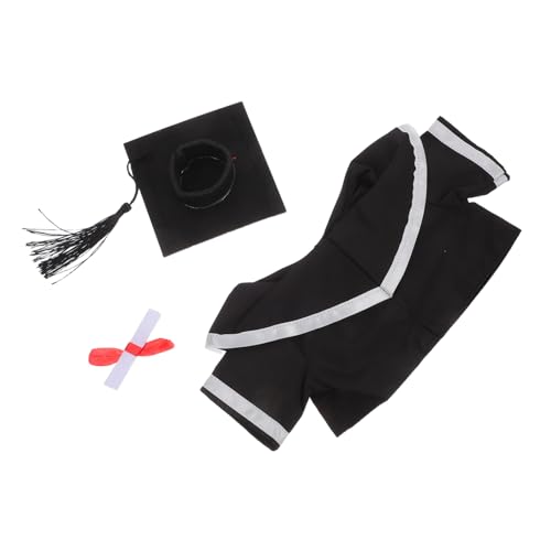 Uonlytech 1 Set Puppen Abschlussrobe Hat Bären Puppenkappen Bären Puppen Abschlusskragen Dekorative Puppendekoration Puppenhut Stofftierhut Kragen Bärenkappe Kragen Bärenhut Uonlytech 1 Set Puppen Abschlussrobe Hat Bären Puppenkappen Bären Puppen Abschlusskragen Dekorative Puppendekoration Puppenhut Stofftierhut Kragen Bärenkappe Kragen Bärenhut von Uonlytech