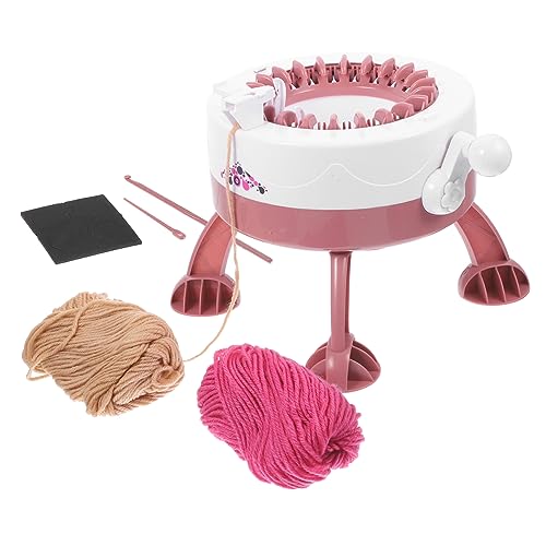 Uonlytech 1 Stück DIY Strickmaschine für Tragbarer Webstuhl Einfach zu Bedienen Fördert Koordination und Beobachtungsfähigkeiten für Kleine von Uonlytech