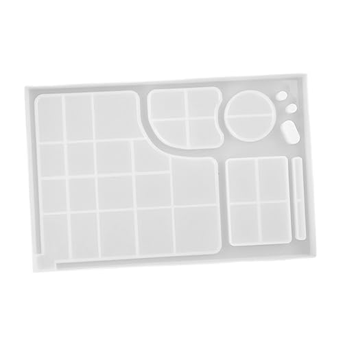 Uonlytech 1 Stück Diy Silikon Make Up Tablett Form Kristall Epoxidharz Gießform für Kosmetikablagen für Kreative Diy Projekte und Personalisierte Make Up Organisation Uonlytech 1 Stück Diy Silikon Make Up Tablett Form Kristall Epoxidharz Gießform für Kosmetikablagen für Kreative Diy Projekte und Personalisierte Make Up Organisation von Uonlytech