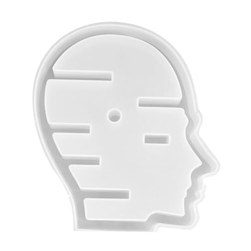 Uonlytech 1 Stück Human Head Silicone Mold Silikonform für Diy Bastelarbeiten Gießform für Einzigartige Kopfornamente Leicht zu Reinigen für Projekte und Handwerkskunst Uonlytech 1 Stück Human Head Silicone Mold Silikonform für Diy Bastelarbeiten Gießform für Einzigartige Kopfornamente Leicht zu Reinigen für Projekte und Handwerkskunst von Uonlytech