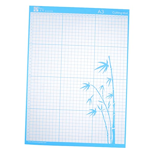 Uonlytech 1 Stück Schneidematte PVC für Schneideplotter Selbstheilende Bastelunterlage Blau für Quilting Nähen Scrapbooking und Modellbau von Uonlytech