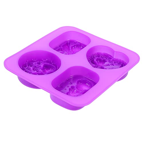 Uonlytech 1 Stück Silikon Seifenform für Diy Kreative Engel Wiederverwendbare Backform für Handgemachte Seifen und Kuchen Flexibel und Leicht zu Reinigen von Uonlytech