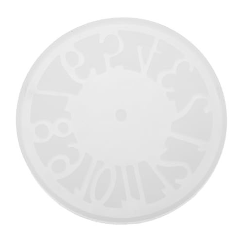 Uonlytech 1 Stück Silikonform für Wanduhren Handgemachte Gießform mit Ziffern für Kreative DIY Uhrendesigns Kompatibel mit Epoxidharz und Anderen Materialien für Persönliche und Uonlytech 1 Stück Silikonform für Wanduhren Handgemachte Gießform mit Ziffern für Kreative DIY Uhrendesigns Kompatibel mit Epoxidharz und Anderen Materialien für Persönliche und von Uonlytech