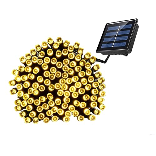 Uonlytech 1 Stück Solar LED Lichterkette Außen mit Leds Dekorative Gartenlichter für Hochzeiten und Partys Warmweiß Uonlytech 1 Stück Solar LED Lichterkette Außen mit Leds Dekorative Gartenlichter für Hochzeiten und Partys Warmweiß von Uonlytech