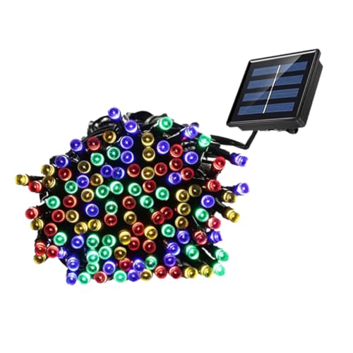 Uonlytech 1 Stück Solar LED Lichterkette Outdoor Wasserdichte Lämpchen für Garten und Balkon Farben Energieeffiziente Solarlampen für Festliche Dekorationen Uonlytech 1 Stück Solar LED Lichterkette Outdoor Wasserdichte Lämpchen für Garten und Balkon Farben Energieeffiziente Solarlampen für Festliche Dekorationen von Uonlytech
