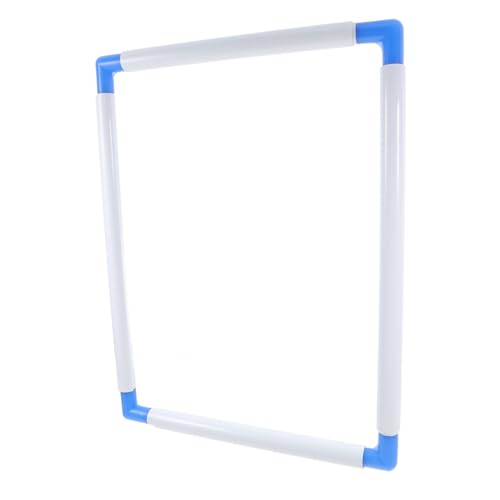 Uonlytech 1 Stück Stickrahmen Kunststoff Stickrahmen Quadratisch Quiltrahmen Kreuzstichrahmen Quiltrahmen Für Handarbeiten Stickerei Handarbeitsrahmen Zufällige Farbe von Uonlytech
