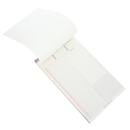 Uonlytech 1 Zeitplanbuch Büro Checkliste Notizblock Notizbuch Planer Täglich Wöchentlich Veranstalter Tragbare Notizblöcke Praktische Notizblöcke Notizzubehör Multifunktionsnotierpads Papier von Uonlytech